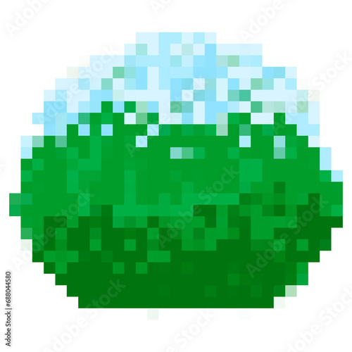 green mosaic