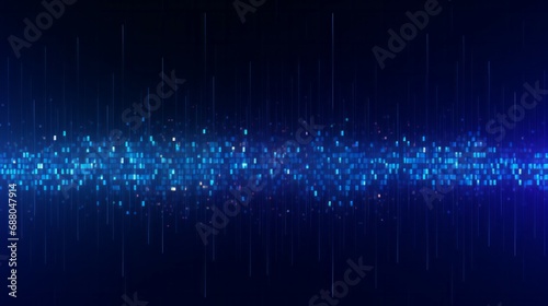 Abstract Particle Background with Spheres
