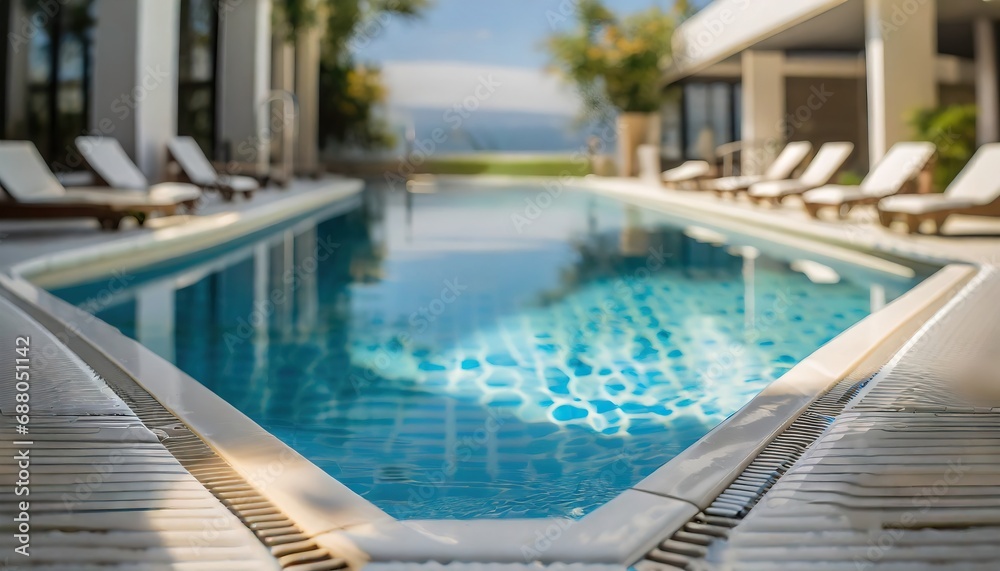 close up view of swimming pool with empty space close up view of swimming pool with empty space