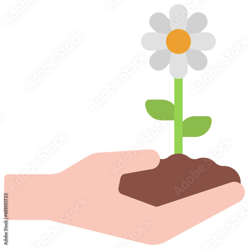 Give Plant Growth Icon