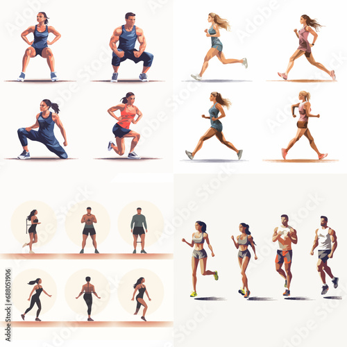 silhouette  people  vector  woman  sport  illustration  dance  running  black  fitness  men  icon  silhouettes  body  family  ball  child  boy  art  business  pose  shadow  collection  person  runner