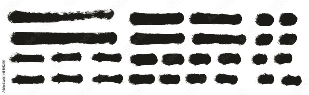 Hand Drawn Round Sponge Regular Artist Brush Straight Lines High Detail Abstract Vector Background MEGA Set Hand Drawn Round Sponge Regular Artist Brush Straight Lines High Detail Abstract Vector Background MEGA Set