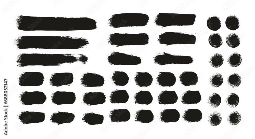 Hand Drawn Round Sponge Regular Artist Brush Straight Lines High Detail Abstract Vector Background MEGA Set Hand Drawn Round Sponge Regular Artist Brush Straight Lines High Detail Abstract Vector Background MEGA Set