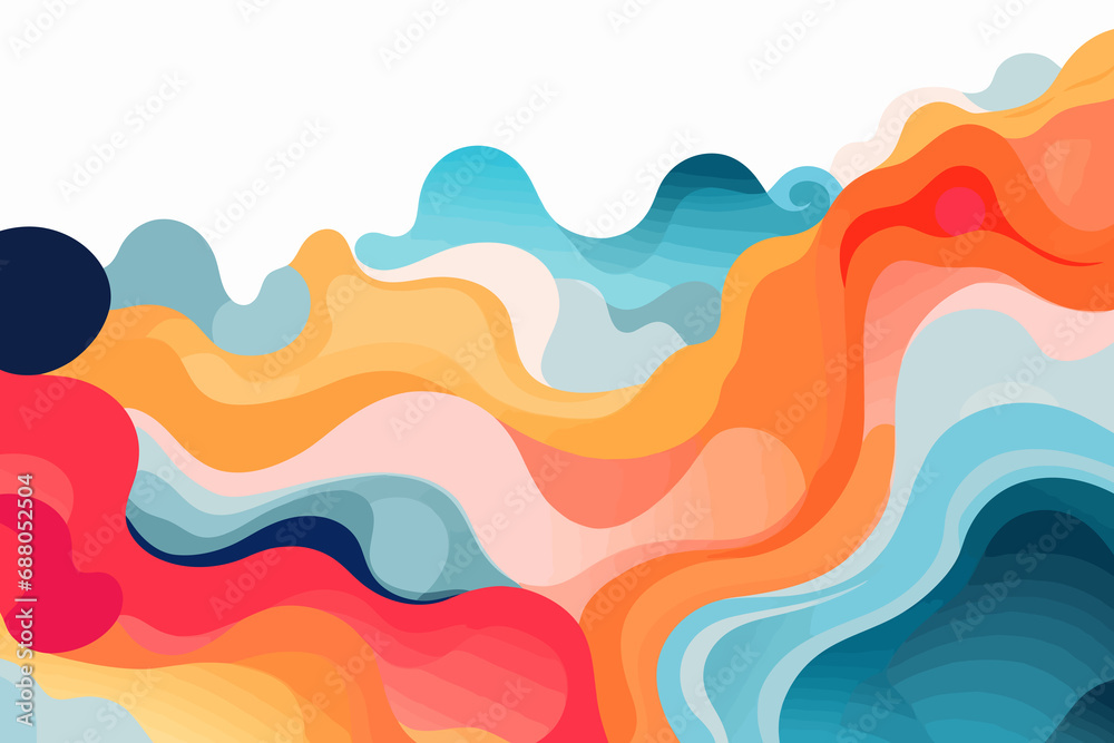 Psychedelic Abstract Art isolated vector style on isolated background illustration Psychedelic Abstract Art isolated vector style on isolated background illustration