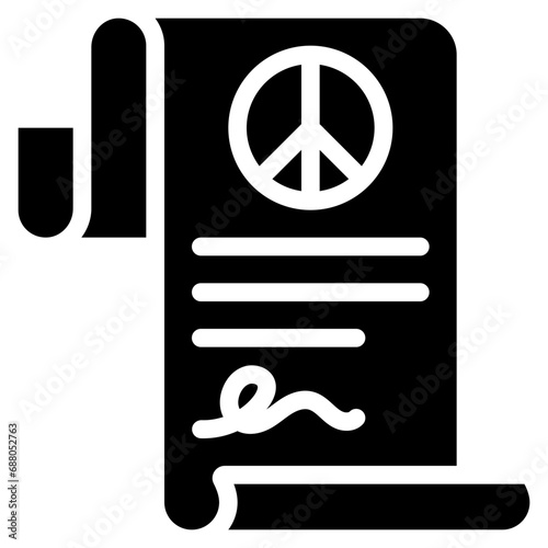 Peace Treaty Signed Icon
