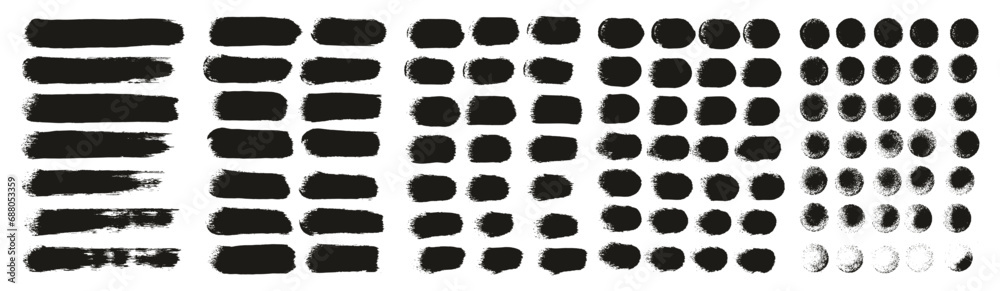 Hand Drawn Round Sponge Regular Artist Brush Straight Lines High Detail Abstract Vector Background MEGA Set Hand Drawn Round Sponge Regular Artist Brush Straight Lines High Detail Abstract Vector Background MEGA Set