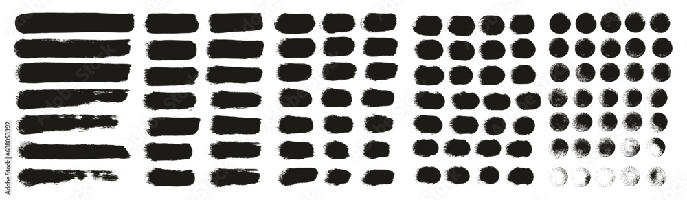 Hand Drawn Round Sponge Regular Artist Brush Straight Lines High Detail Abstract Vector Background MEGA Set Hand Drawn Round Sponge Regular Artist Brush Straight Lines High Detail Abstract Vector Background MEGA Set