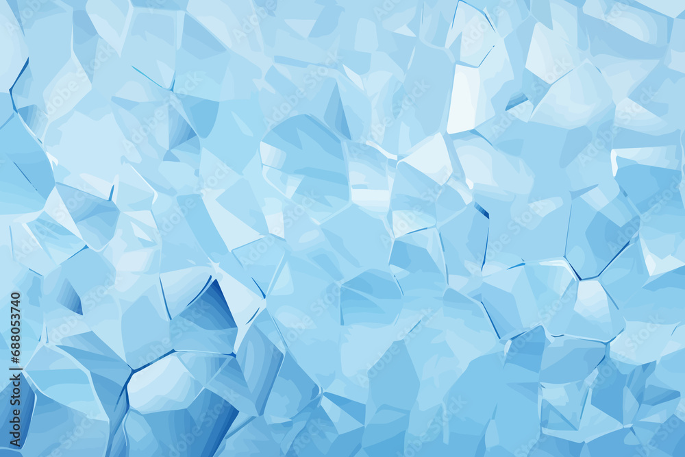 texture of ice isolated vector style on isolated background illustration