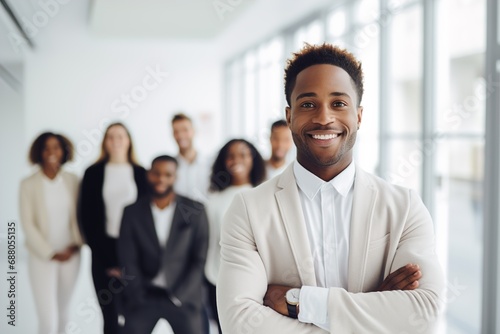business businessman young office meeting man portrait corporate team teamwork career manager smiling happiness professional executive worker guy photo