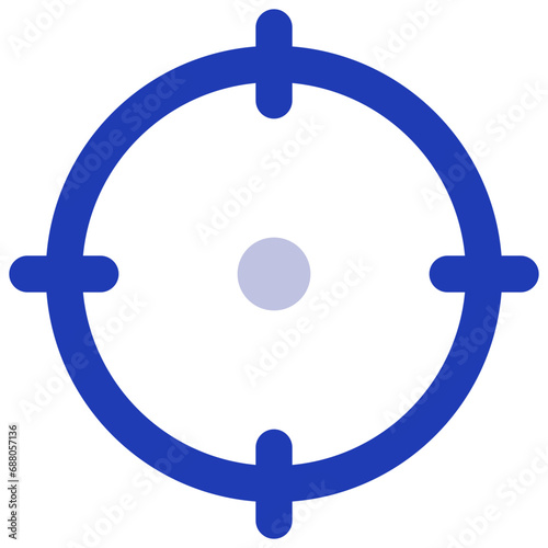 Crosshairs Target Icon