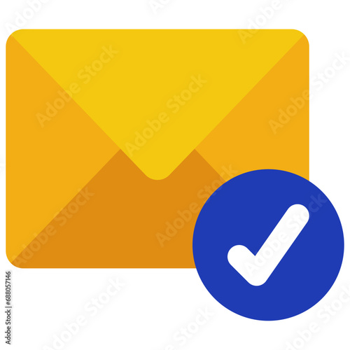 Correctly Sent Email Icon