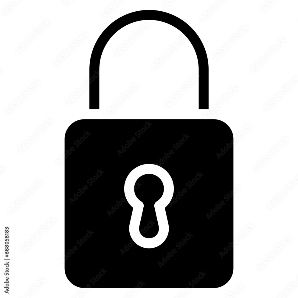Locked Secure Padlock Icon