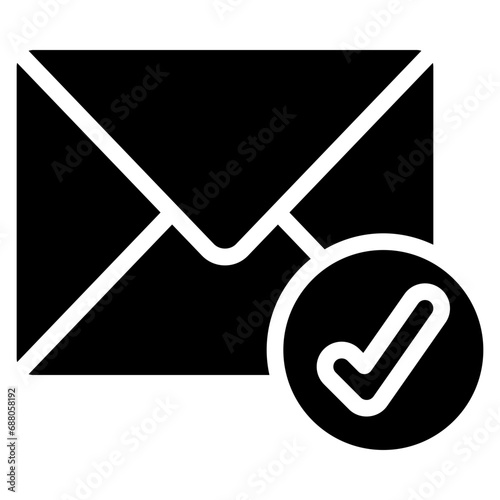 Correctly Sent Email Icon