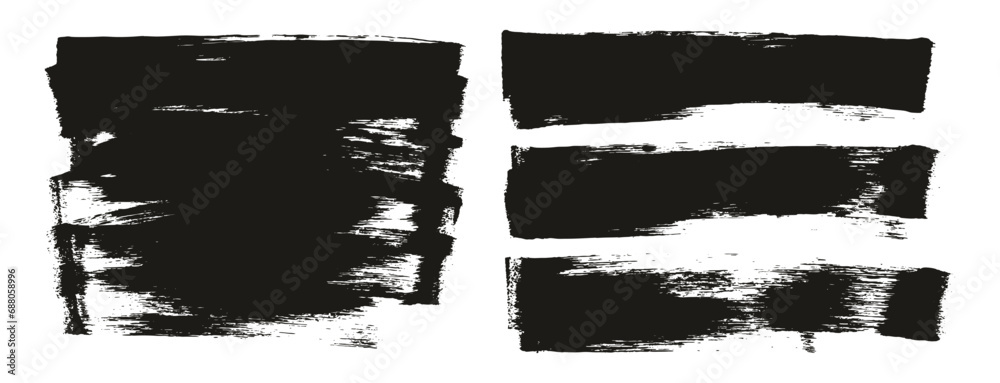 Hand Drawn Flat Sponge Regular Artist Brush Long Background Mix High Detail Abstract Vector Background Mix Set Hand Drawn Flat Sponge Regular Artist Brush Long Background Mix High Detail Abstract Vector Background Mix Set