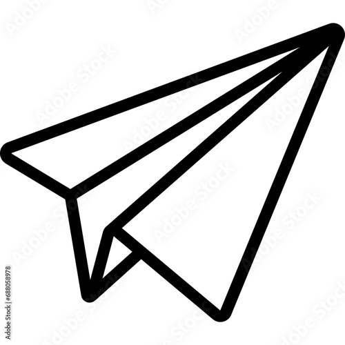 Send Paper Airplane Icon
