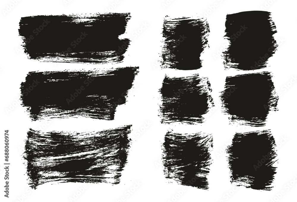 Hand Drawn Flat Paint Brush Thick Long & Short Background Mix High Detail Abstract Vector Background Mix Set Hand Drawn Flat Paint Brush Thick Long & Short Background Mix High Detail Abstract Vector Background Mix Set