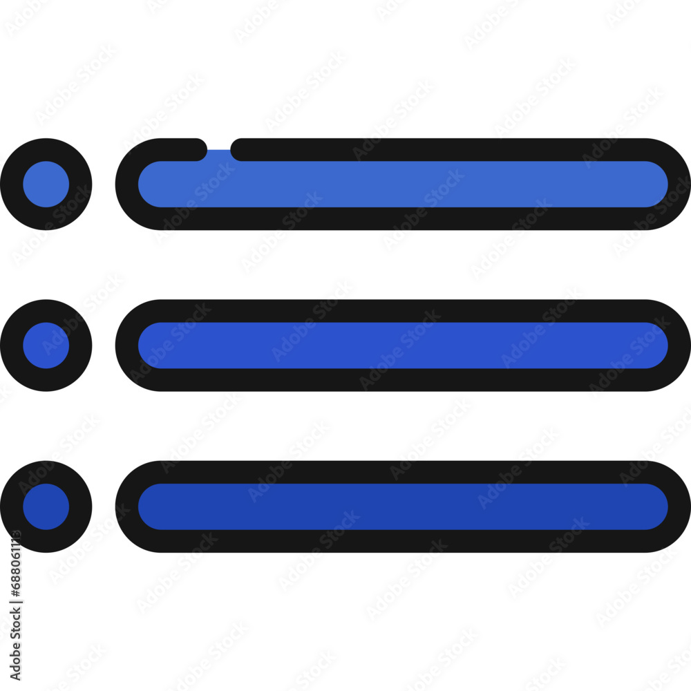 Burger Menu Lines Icon Burger Menu Lines Icon