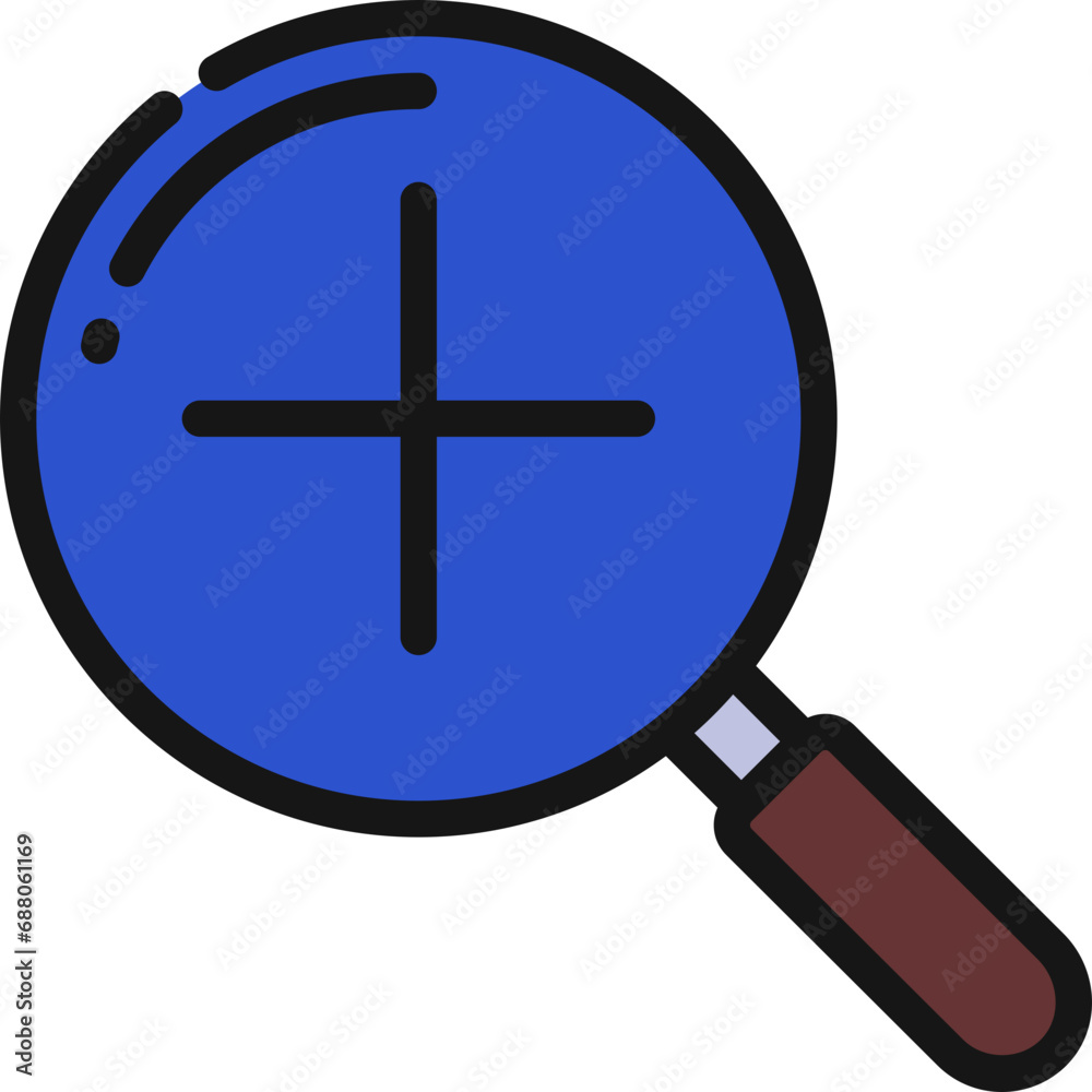 Zoom In Magnifying Glass Icon Zoom In Magnifying Glass Icon