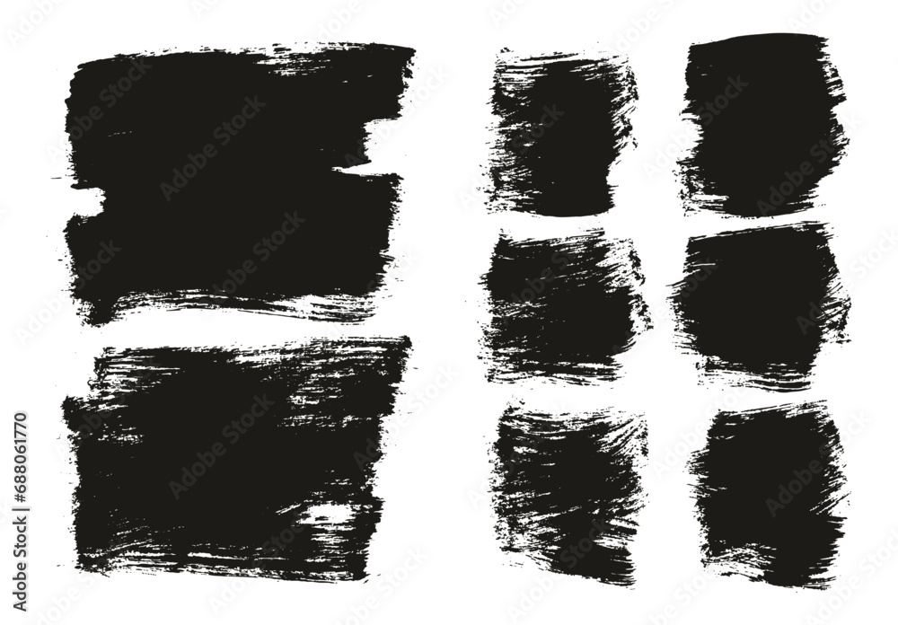 Hand Drawn Flat Paint Brush Thick Long & Short Background Mix High Detail Abstract Vector Background Mix Set Hand Drawn Flat Paint Brush Thick Long & Short Background Mix High Detail Abstract Vector Background Mix Set
