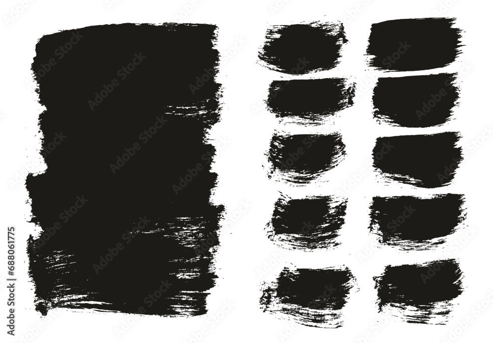 Hand Drawn Flat Paint Brush Thick Long & Short Background Mix High Detail Abstract Vector Background Mix Set Hand Drawn Flat Paint Brush Thick Long & Short Background Mix High Detail Abstract Vector Background Mix Set