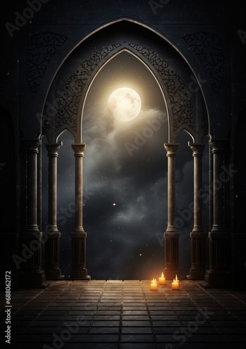 a window to the moon and heaven,