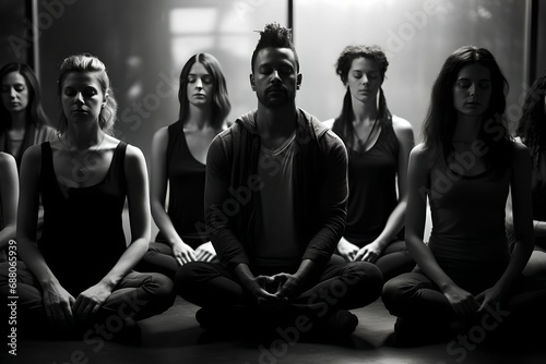Collective Meditation Diversity, diverse group, introspection, inner peace, universal practice
