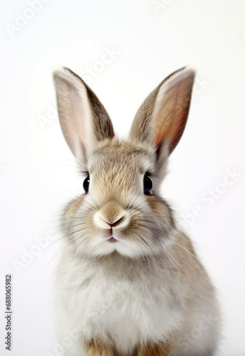 Mammal easter rabbit animal domestic background pets isolated bunny white cute fur © VICHIZH