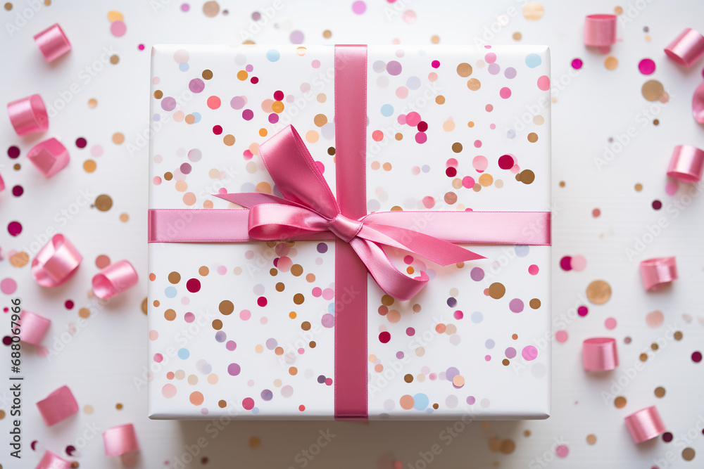 gift box with ribbon gift box with ribbon