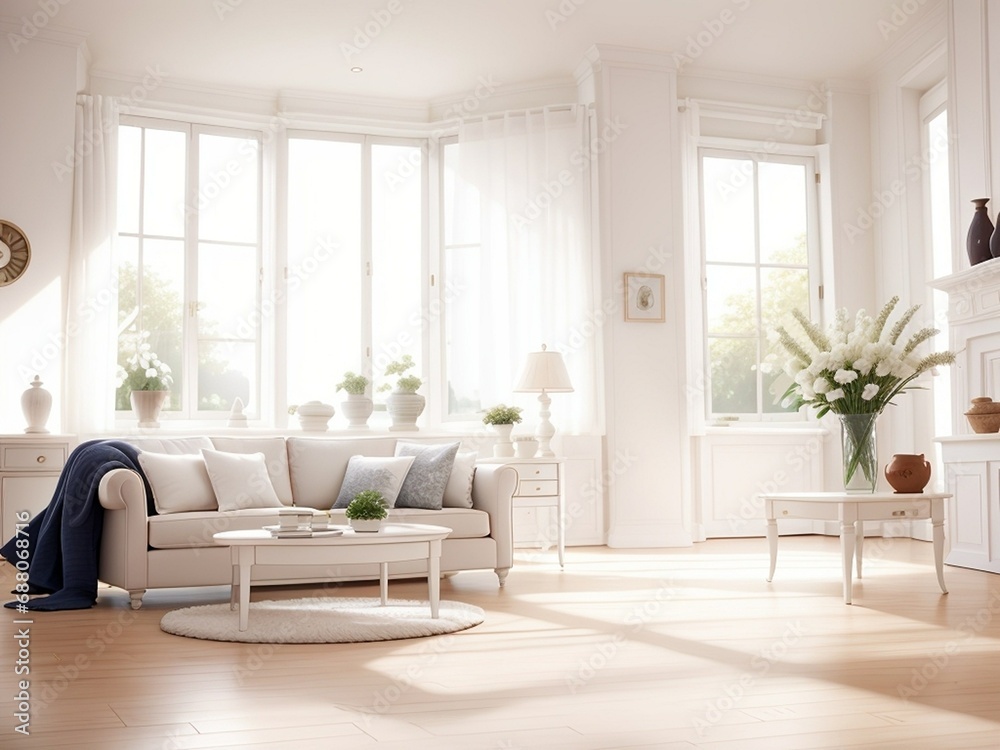 Fototapeta premium Ideal living room.