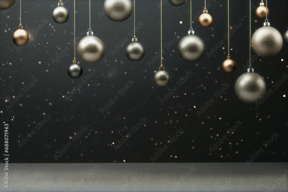 Fototapeta premium merry christmas celebration background wallpaper invitation gift card