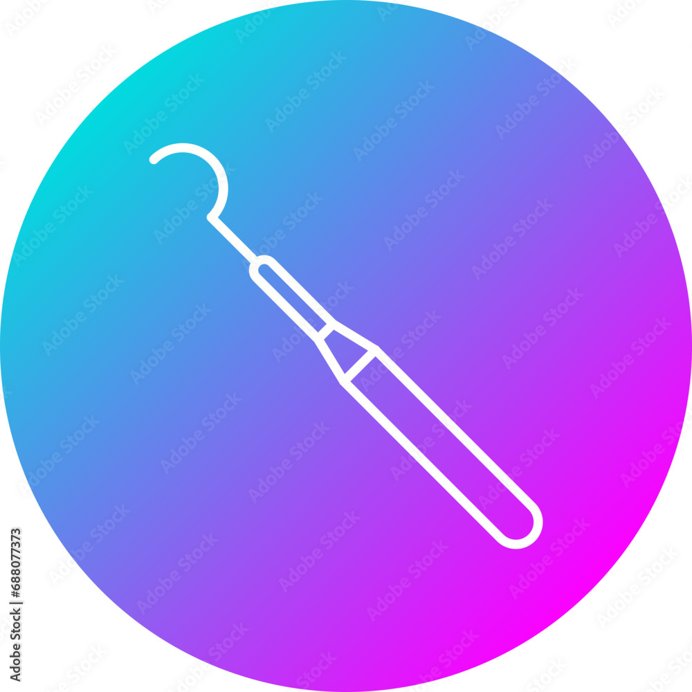 Dental Probe Icon Dental Probe Icon