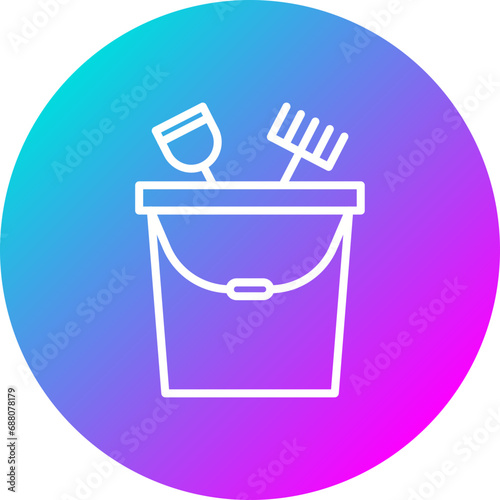 Sand Bucket Icon