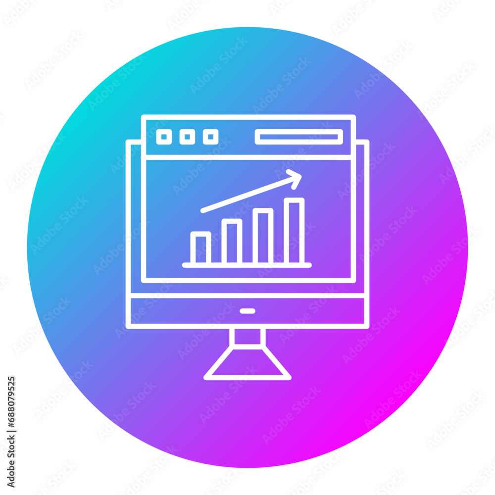 Website Traffic Icon Website Traffic Icon