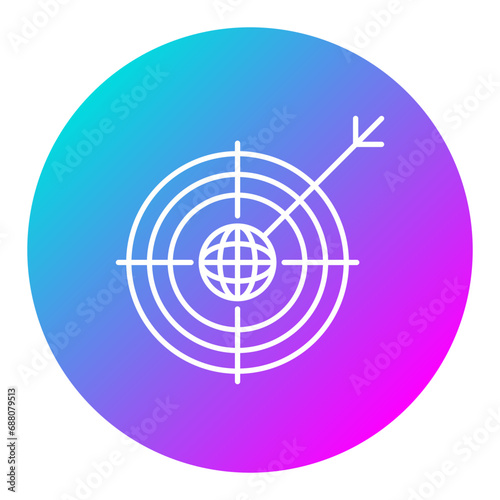 Global Target Icon