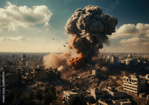 Power apocalypse armageddon catastrophe apocalyptic explosion explode end background operation blast politics terror nuclear