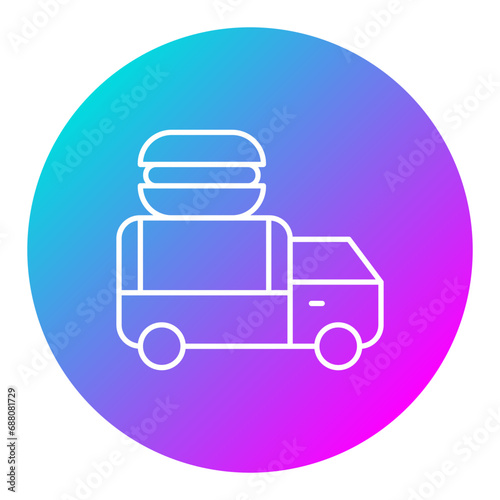 Mobile Bakery Icon
