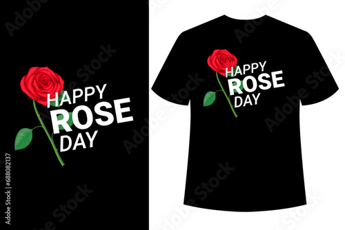 Rose day t shirt design, 7 to 21 February day t-shirt design