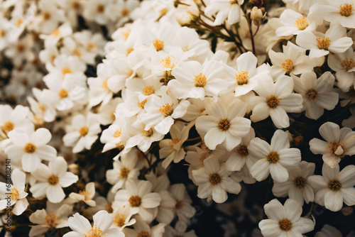 White Flowers in Close-Up Photography