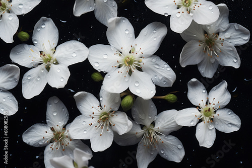 White Flowers in Close-Up Photography