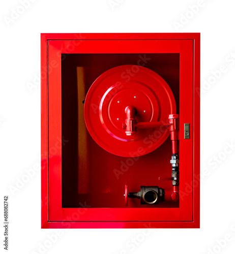 fire extinguish equipment isolated