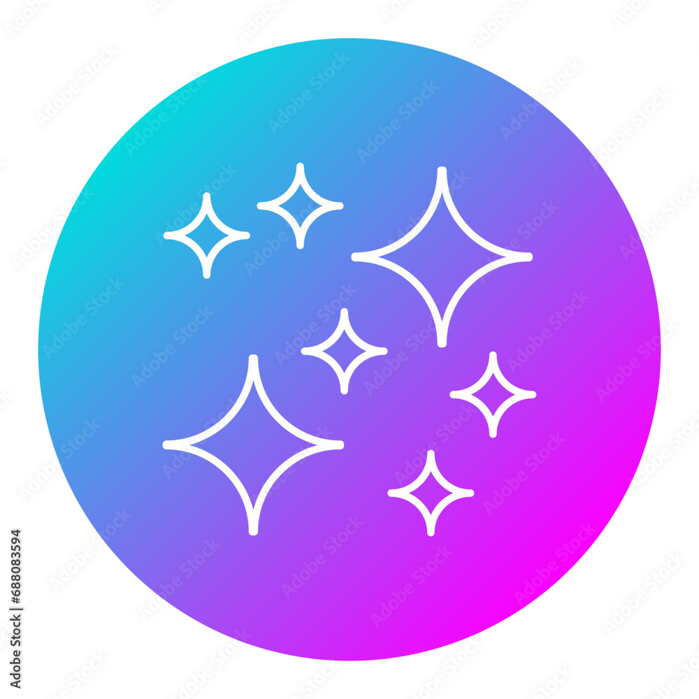 Obraz premium Sparkles Icon