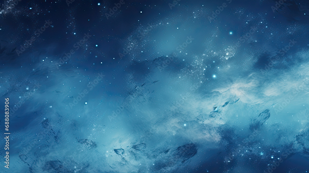 Obraz premium Galactic Space Background with Stars
