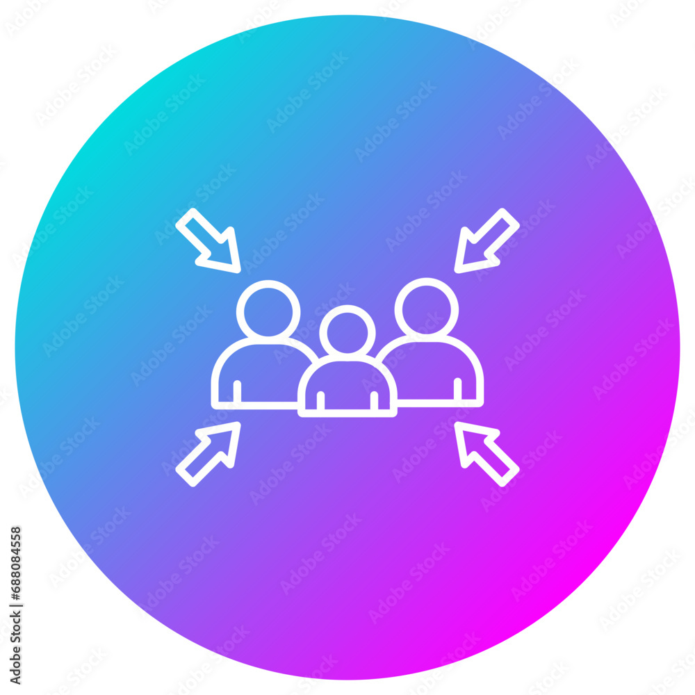 Meeting Point Icon Meeting Point Icon