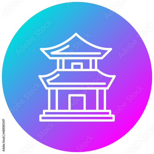Chinese House Icon