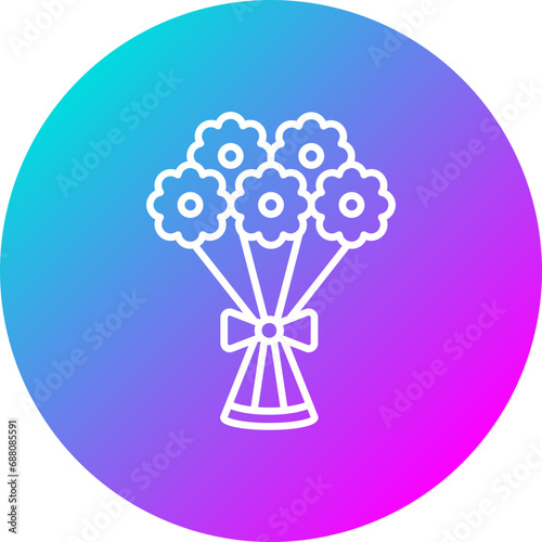 Flower Bouquet Icon
