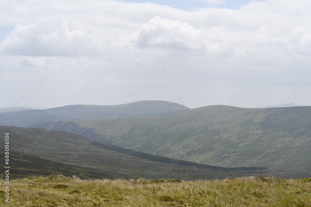 Fototapeta premium Turlough Hill, Wicklow Mountains, Ireland
