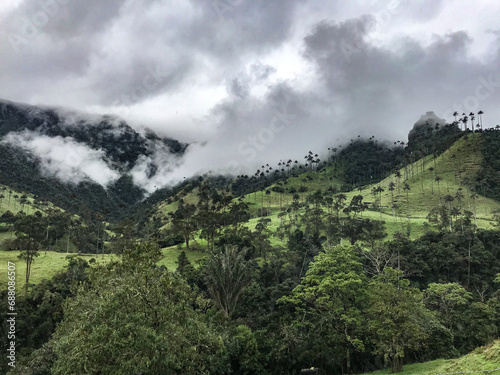 Mystical Cocora: Valley Enshrouded in Clouds and Mist"