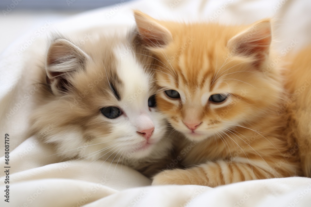 Cute Cuddling kittens. Cute Cuddling kittens.
