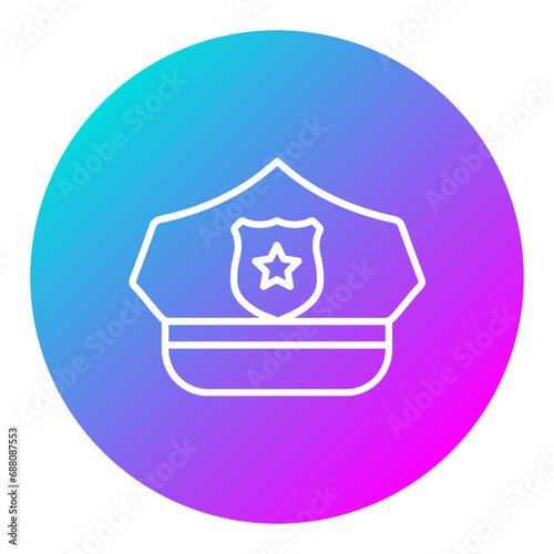 Police Hat Icon