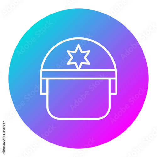 Police Helmet Icon